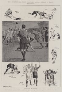 La partita internazionale di rugby, Inghilterra vs Galles da Ralph Cleaver